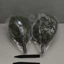 Artificial Topiary Bushes for Outdoors with Spike, Boxwood Ball Fake Shrubs UV Resistant Faux Plants for Indoor Outdoor Fall Thanksgiving Halloween Decor (Cedar Topiary Ball Trees)