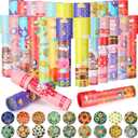 Chivao 30 Pcs Classic Kaleidoscopes Kids Vintage Toys, Return Gifts for Kids Birthday Mini Kaleidoscope Kit for School Classroom Prizes, Stock Stuffers Bag Fillers, Random Colors(Elegant Style)