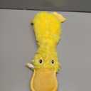 Best Pet Supplies Interactive Squeaky Dog Chew Toy, Ideal Dog Toys for Chewers, Small, Medium & Large Dogs, and Fetch Lovers - Crinkle Duck (Yellow), Large