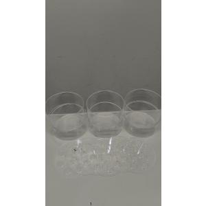 Tanlade Acrylic Floral Centerpiece for Dining Table Decorations Wedding Round Flower Vase Centerpiece Vases Table Low Flower Holder with Holes for Home Birthday Party(6 Pcs,5.51 Inches)