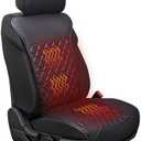 LUSRAIT Universal Seat Cushion, Comfortable Seat Cover with Full Back Support in Winter (X-Large)