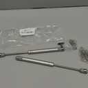 Gas Struts 10 inch, 20N/4.4lb Gas Springs, Lift Support, Lid Stay, Silver 2Pcs