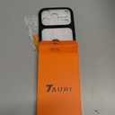 TAURI for iPhone 17 Pro Case, Full Camera Protection with Screen Protector, Anti-Yellowing Military-Grade Protection Shockproof Slim Phone Case for iPhone 17 Pro, Black