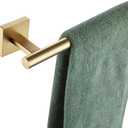 KOKOSIRI Bathroom Towel Bar 32'' Towel Holder for Bath Kitchen Cabinet Towel Rails 32 Inch Brushed Gold Stainless Steel B4005BG-L32