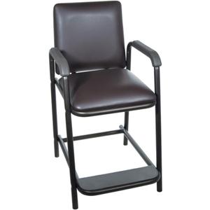 Drive Medical 17100-BV Hip High Chair with Back and Arms, Brown Vein