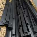 18 Inch Tall and Strong Platform Metal Bed Frame/Easy Assembly Mattress Foundation/ 4000lbs Heavy Duty Frame with Steel Slat Support/No Noise/No Box Spring Needed, Queen