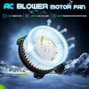 HVAC Heater Blower Motor with Wheel Fan Cage Fits 2007-2015 Mazda CX-9, Replaces TD11-61-B10 700289
