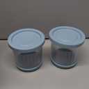 for Ninja Creami Pints and Lids-4 Pack, 16OZ Container Compatible with NC299AMZ & NC300s Series Ice Cream Makers, Extra Cups Replacement for Ninja Creamy Containers Airtight Anti-slip Dishwasher Safe