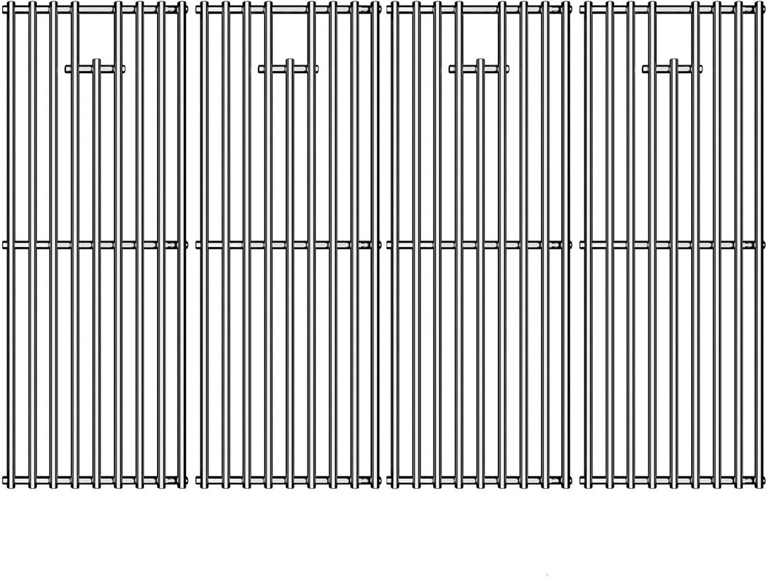 Stainless Steel Cooking Grill Grates Replacement for 16517 Bull BBQ Angus, Brahma, Lonstar Select, Outlaw Steer Premium, Lonestar Select, 7 Burner Premium, 19.25" x 30"