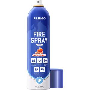 PLEMO Fire Extinguisher, Small Fire Extinguisher for Home, Fire Spray for Kitchens, Vehicles, Cars, RVs, Garages, Trucks, Camping, Model S620, 1-Pack (Blue)