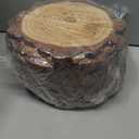 Rustic Wood Crafts Natural Wood Slices, Round Centerpiece Decor, Solid Wood, 10-11 Inch Diameter, Set of 10, for Events, Weddings, DIY Projects