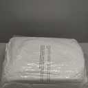 QUIETSEA Queen Bed in a Bag 7 Pieces Comforter Set Queen, Ruffle Shabby Chic Bedding Comforter Set White Bed Set with Comforter, Pillowcases, Flat Sheet, Fitted Sheet and Pillow Shams