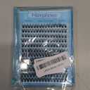 Wispy Lash Clusters 10-12MM Eyelash Clusters Short Individual Lashes Natural Cluster Eyelashes Extensions for Daily Wear DIY Lash Extensions at Home (192Pcs, Clear Band, C Curl, 0.07D, Reusable)