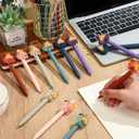 Sayglossy 12 Pcs Dumpster Fire Gifts Bulk 911 Dispatcher Appreciation Gift Funny Luminous Dumpster Fire Ballpoint Pens Emotional Support for Volunteer Coworker Employee Office Team Desk Accessories