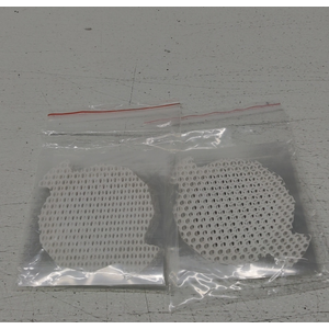 INVIHUG,25 Pack, Disposable Shower Drain Hair Catcher Mesh Stickers,Disposable Hair Drain Catcher. (White) (3.5inch-25)