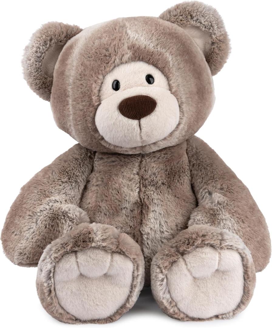 GUND Mukki Teddy Bear, Premium Stuffed Animal for Ages 1 and Up, Brown/Cream, 16, One Size