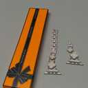 CTYBB Bling Diamond Band Compatible with Apple Watch Bands for Women 42mm 44mm 45mm 46mm Series 11 10 9 8 7 6 5 4 SE 3 2 1, Sparkle Metal Bracelet Wristband, Cute Lucky Clover Dressy iWatch Band,Starlight/White