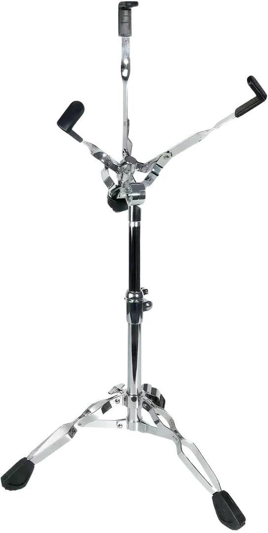 Snare Drum Stand  Ultra-Stable Double-Braced Tripod, Lightweight Snare Stand,Heavy-Duty,Quick-Release Height Adjuster (14.5"-25"), Perfect for 10-14 Drums for Beginners
