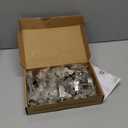 Ravinte 8 Pack Hidden Hinges Soft Close Surface Mount Kitchen Cabinet Hinges, No Pre-drilled for Kitchen Cupboard