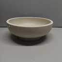 Large Decorative Bowl, Modern Handicraft Resin Bowls for Home Decor, Decorative Fruit Bowl for Kitchen Counter, Stylish Key Bowl for Entry Table, Artificial Stone Resin Beige