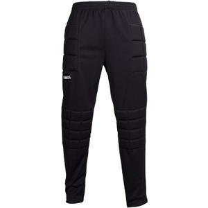 Reusch Alex Soccer Goalkeeper Pants with Protection Pads, Padded Goalie Pants for High Impact Sports, Mens, Black, Extra Large US