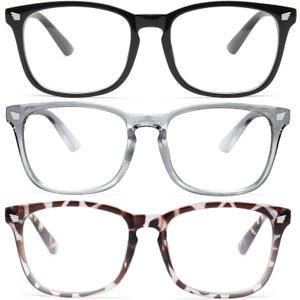 livho High Tech Blue Light Glasses - Advanced Blue Light Blocking Computer Glasses - Anti Eyestrain & UV Glare