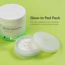 Small Travel Containers for Skincare: Korean Mini Containers with Lids for Toner Pads & Under Eye Patches DIY - Travel-Friendly, Reusable, Leak Proof Skincare Storage Made in Korea - 1 Empty Pack