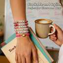 2 x OHOME Teacher Appreciation Gifts - 6 Pack Teacher Appreciation Bracelets | Thank You Teacher Gifts in Bulk,Teacher Outfits Shirts for Women,Teacher Must Haves Supplies