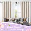 KAMANINA 1 Inch Double Curtain Rod for Windows 72 to 144 Inches (6-12 Feet), Black Heavy Duty Drapery Rod, Adjustable Double Rods with End Caps, Fewer Rods, Faster Setup
