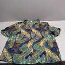 Verdusa Women's Collared Button Up Short Sleeve Tropical Shirts Hawaii Blouses (X-Large, Multicolor)