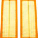 Engine Air Filter for Mercedes-Benz S400 GLK350 SL550 CLS550 E350 E550 R350 CL500 and More Replace C 3698/3-2 1120940604