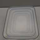 5-Pack Fruit Storage Containers for Fridge with Removable Colanders, 4 in 1 Produce Storage Containers with Lids, Leakproof Fridge Organizer Bins for Salad Berry Lettuce Vegetables Meat Keeper Fresh