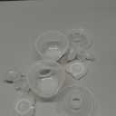Breast Pump Milk Collection Cup - Compatible with Spectra S1/S2/S9, Not Original Accessories, Replace Breast Pump Kits, 24mm Flange Milk Collector Cup Tubing Parts