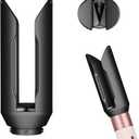 Hair Smooth Attachment for Dyson Airwrap HS01 HS05 HS08, Gentle Airflow Smooth Nozzle for Air wrap, Hair Straightener Replacement Part from Curly Coliy Wet to Straight Smooth Sleek Shiny Hair