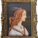 Vintage Picture Frame 5x7 Inch, Luxury Antique Photo Frames with Glass Front, for Horizontally or Vertically Tabletop Wall Hanging, Photo Displays, Gift Ideas, Antique Gold