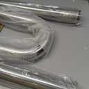 2.5''Inch DIY Custom Mandrel Exhaust Pipe Tube Pipe Intercooler Pipe,48''Straight Pipe,2.5''OD Straight&Mandrel Bend Pipe(45/90/180 Degree) Kit,Polished T304 Stainless Steel-8PCS