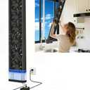 27.6-29.5 Inch Vertical Window Fan For Sliding Windows,No Assembly