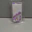 Changjia for Samsung Galaxy S25 Ultra Glitter Bling Case,Cute Luxury 3D Sparkle Crystal Rhinestones Flowers Diamond Pearl with Lanyard Wrist Strap Women Girls Case for Galaxy S25 Ultra 6.9 Inch,Purple