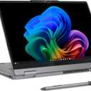 Lenovo IdeaPad 5X 2-in-1 Copilot+ Extra-Long Battery Life 14" WUXGA FHD+ OLED Touch Display 16GB Memory 512GB Storage Snapdragon X Plus 8-core Processor Windows 11 Home, Pen Included, Luna Gray
