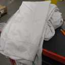 Amazon Basics Lightweight Super Soft, Comfortable Easy Care Microfiber 4 Piece Bed Sheet Set with 14-Inch Deep Pockets, Queen, Gray Crosshatch, Printed