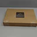 LoforHoney Home Fabric Storage Bins with Lids for Organizing, Foldable Closet Storage Boxes for Shelves, Clothes Baskets with Cotton Rope Handles, Large, Beige & Brown, 2-Pack