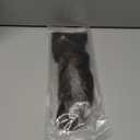 SARLA Invisible Wire Hair Extensions with 3 Clips Synthetic Wavy Curly Hairpiece Adjustable Transparent Headband for Women 16 Inch Medium Brown