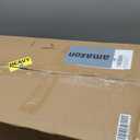 X-cosrack Wine Bar Rack Cabinet with Detachable Wine Rack, Coffee Bar Cabinet with Glass Holder, Small Sideboard and Buffet Cabinet with Mesh Door, Rustic Brown, Large