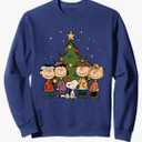 Peanuts - Peanuts Christmas Group Sweatshirt, Size XXL