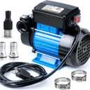 TIGEROAR Oil Transfer Pump 110V Electric Fuel Transfer Pump 18 GPM Kerosene Biodiesel Diesel Fuel Filling Oil Draining