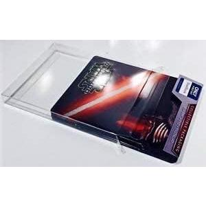 25 STEELBOOK Box Protectors Protective Sleeves Clear Plastic Cases / Covers G2