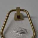 Brushed Gold Towel Ring for Bathroom, Kitchen Bath Towel Holder Hangers Wall Mount Heavy Duty Stainless Steel (1 pack)