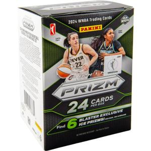 2024 Panini WNBA PRIZM Blaster Trading Card Box (6 Exclusive Ice Prizms)
