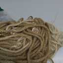 10 PCS Mixed Clip in Dreadlock Extensions, 24 inch Synthetic Boho Dreads Extensions, Thin Straight and Curly Dreadlock for White Women, brown to blonde