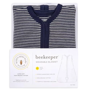 Burt's Bees Baby Beekeeper Wearable Blanket, XL 35"-40" 26-36lbs 18-24M, India